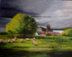 Approaching Storm,  16x20,  Oil Painting