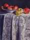 Table for Eight  14x10 inch  Watercolor